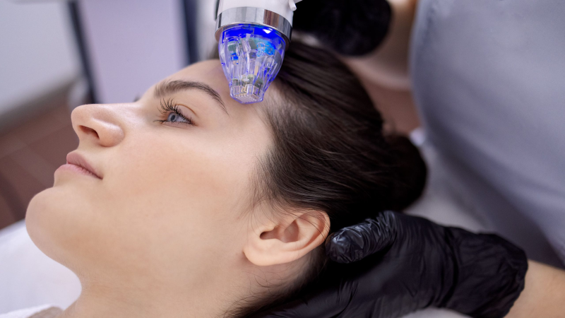 Microneedling cost Toronto for acne scar treatment sessions. 