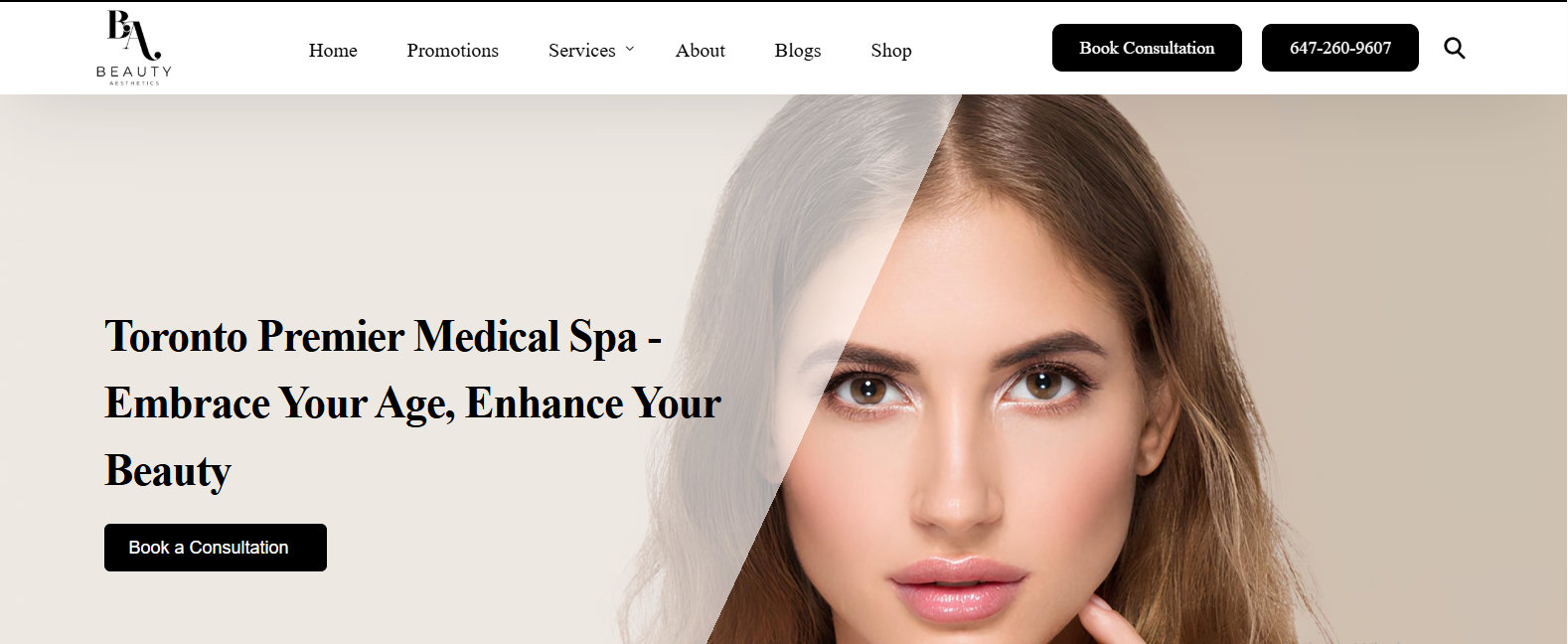 Beauty Aesthetics Laser hair removal clinic Toronto.