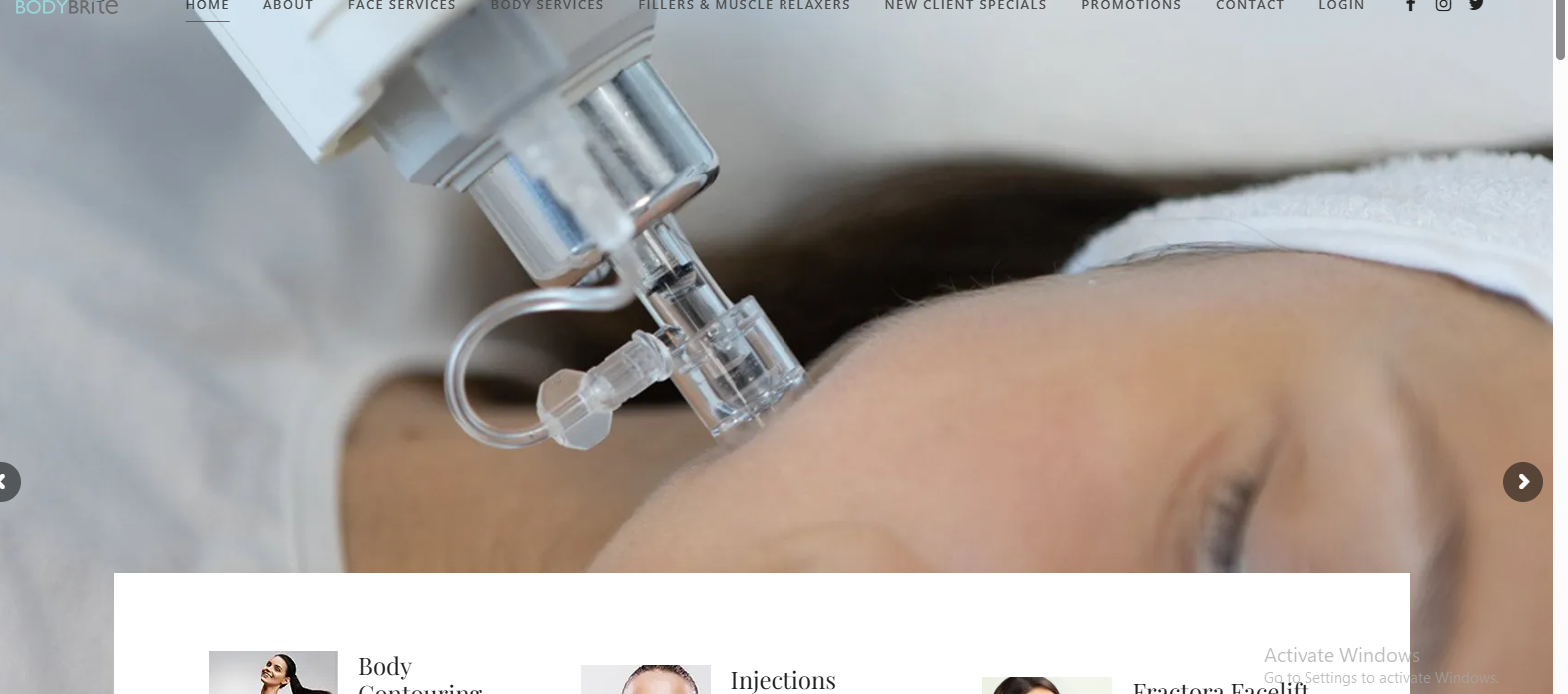  laser hair removal BodyBrite spa King West Toronto.
