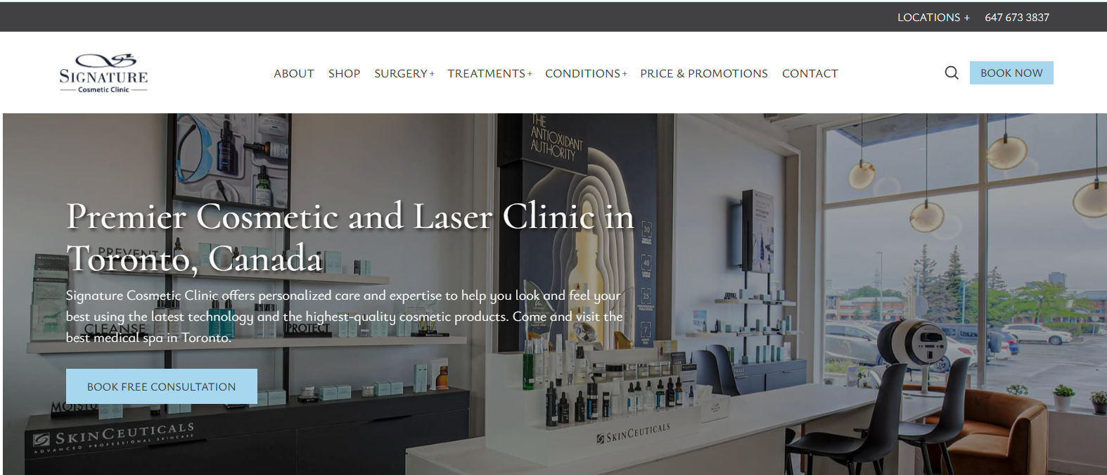Laser hair removal Downtown toronto Signature medispa