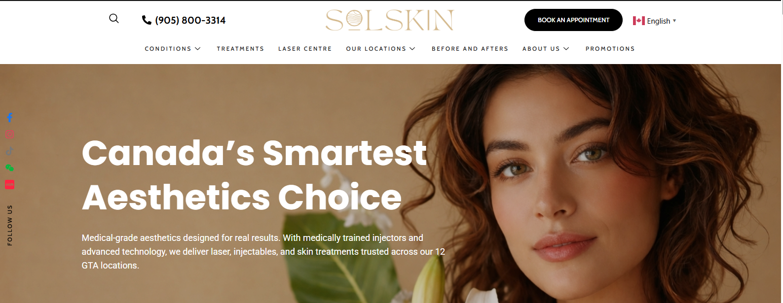 Laser hair removal Downtown Toronto sol skin spa.