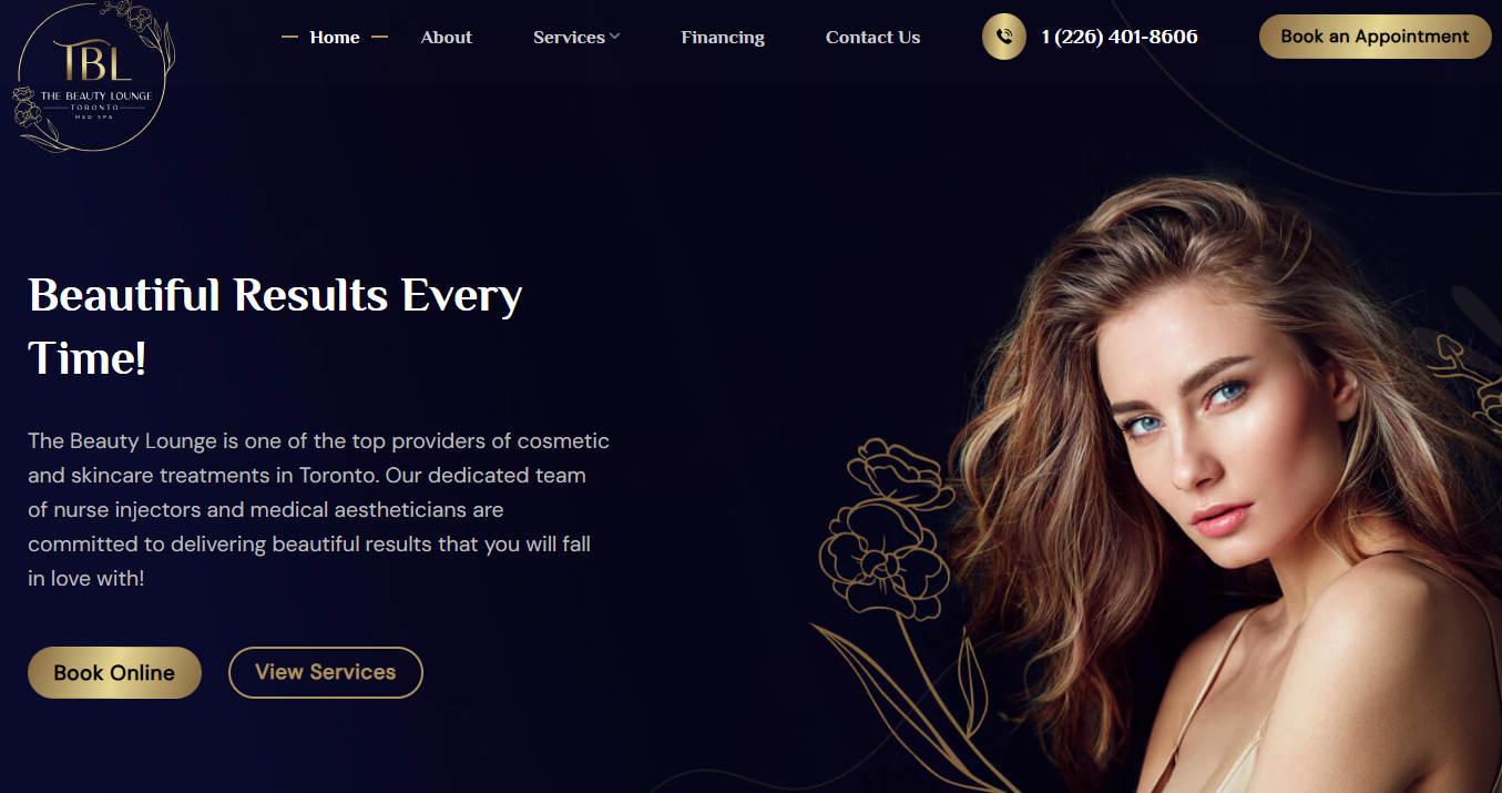 The Beauty Lounge offers expert treatments as a medi spa Avenue road Toronto.