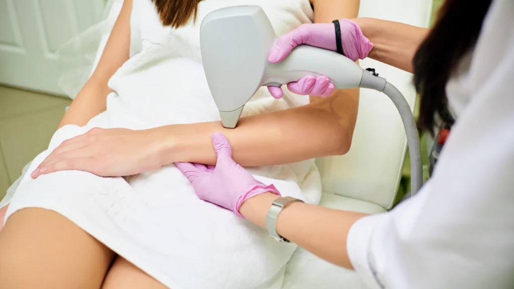 Laser hair removal consultation in North York Toronto.