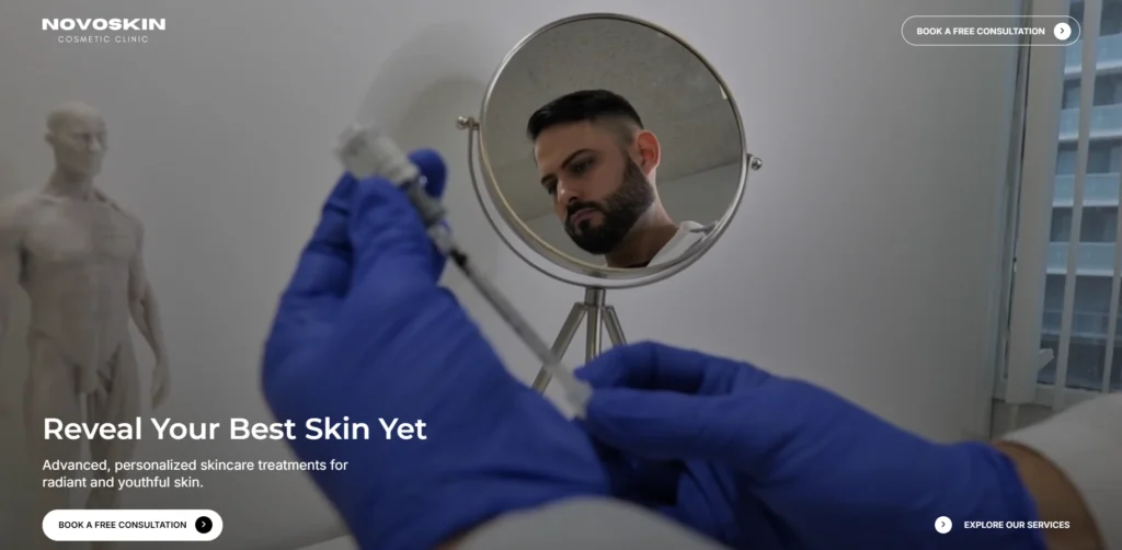 Microneedling clinics Toronto at Novoskin Cosmetic Clinic.