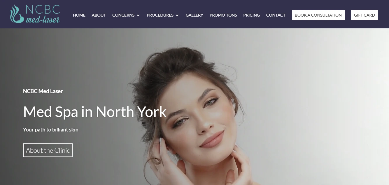 NCBC Med Laser provides advanced treatment as a medspa toronto medspa yonge.