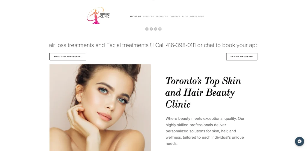 Toronto Beauty Clinic among top laser hair removal clinics in North York.