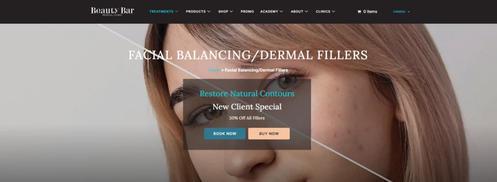 Beauty Bar Medical Clinic is known as the best lip fillers clinic in Toronto.