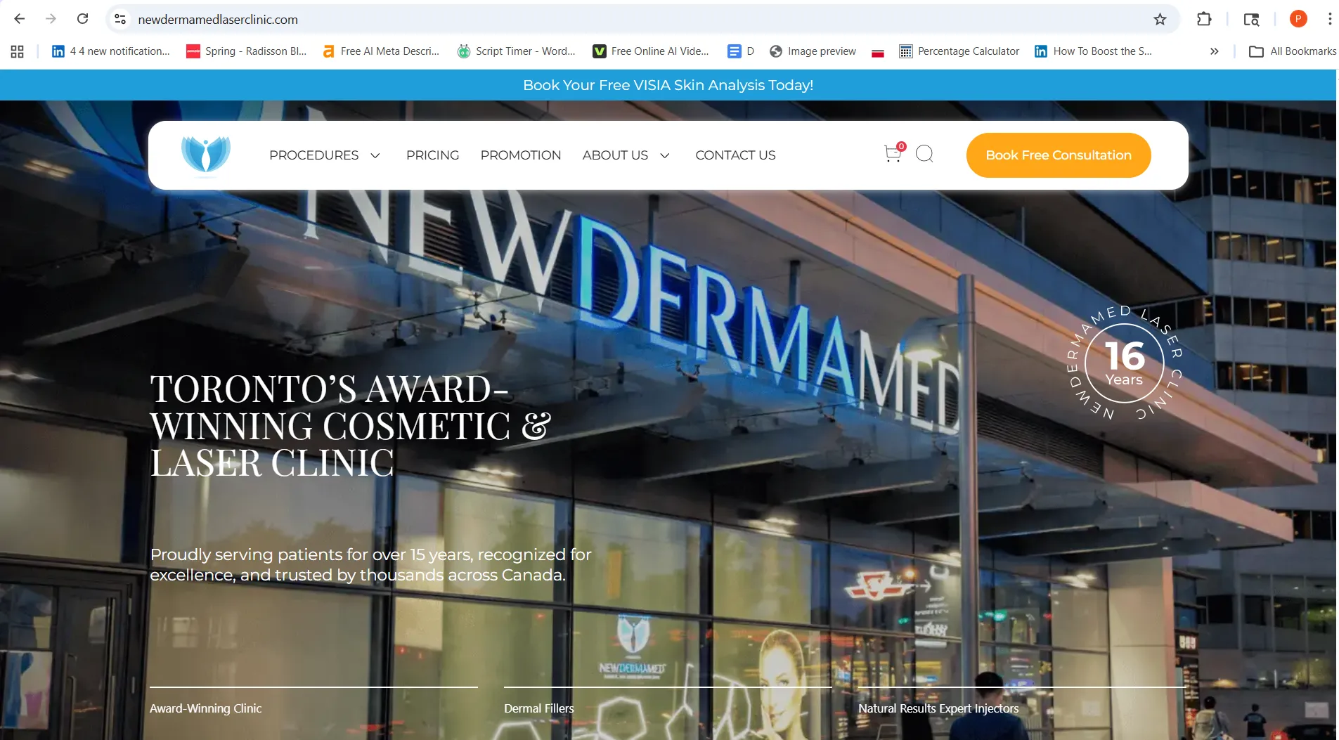 Best laser hair removal clinic Toronto