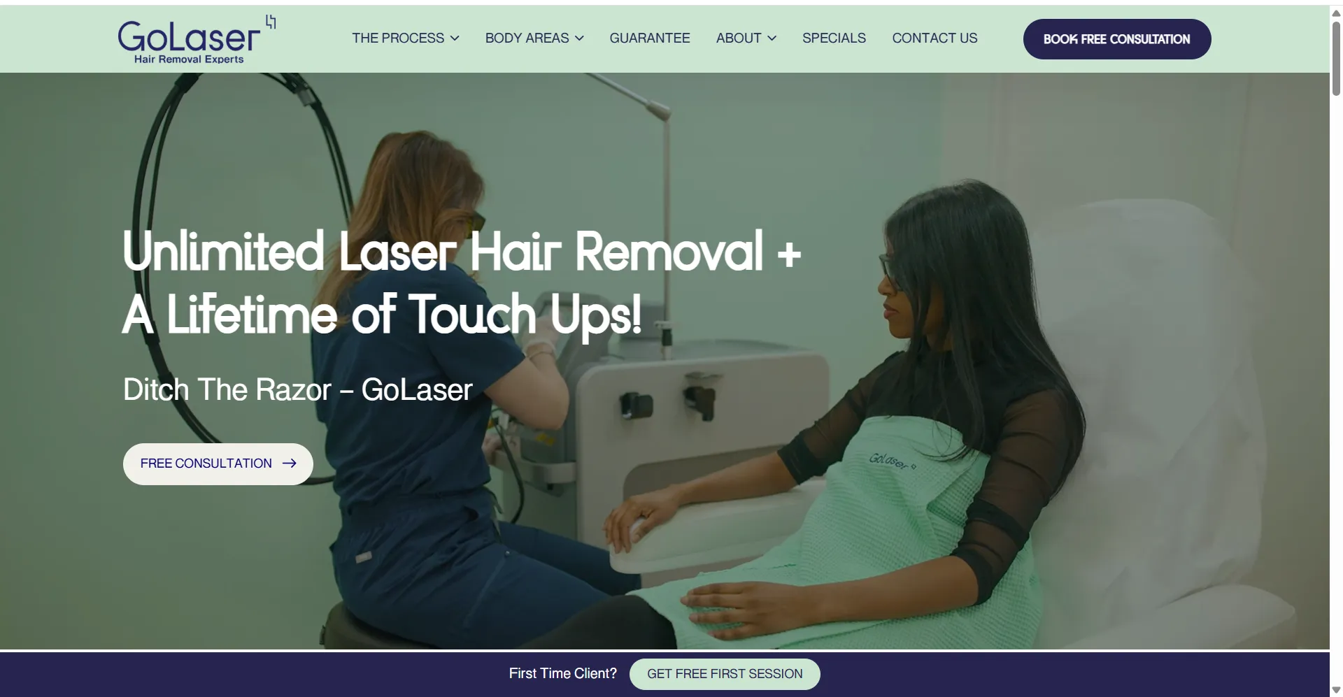 Best laser hair removal Toronto GoLaser