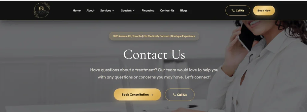 Cost of dermal fillers Toronto and consultation at The Beauty Lounge.