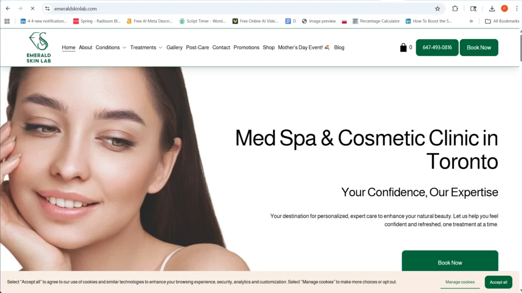 Emerald Skin Lab is a trusted Toronto med spa Bayview location.