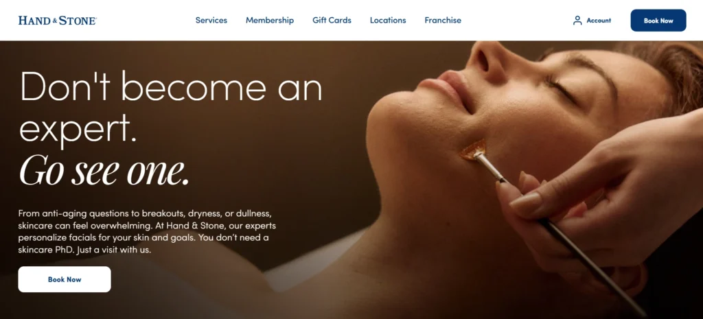 Hand & Stone Massage and Facial Spa services at a trusted Toronto med spa 1624 Bayview.