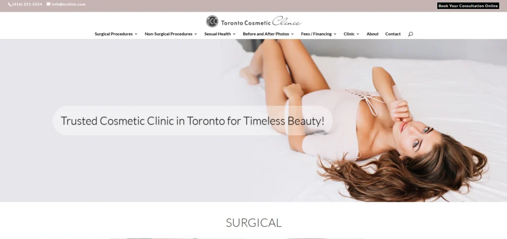 Toronto Cosmetic Clinic for laser hair removal for black skin Toronto.