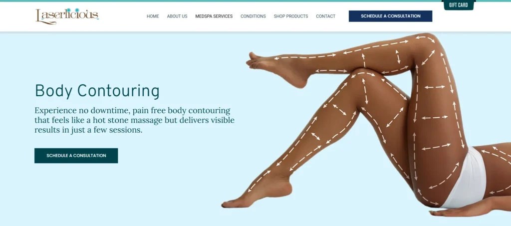 Laser Licious body contouring clinics Toronto.