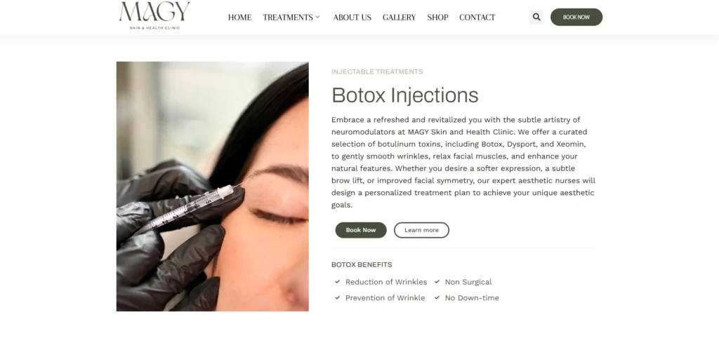 Botox Yorkville Toronto consultation at Magy Skin & Health Clinic.