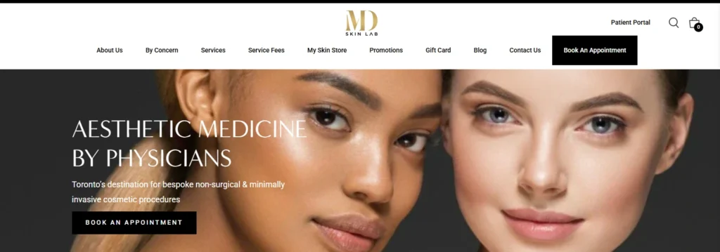 Clients choose MD Skin Lab for advanced aesthetic care as the best lip fillers Toronto.