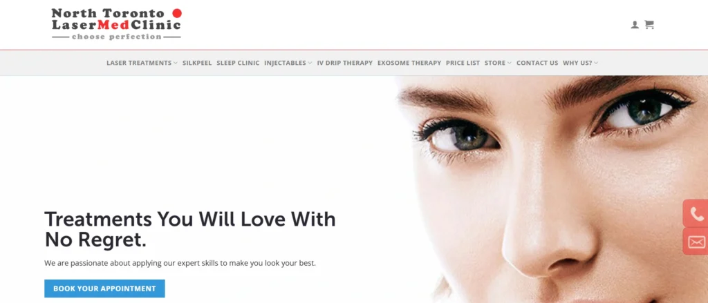 Laser hair removal dark skin Toronto at North Toronto Laser Med Clinic.