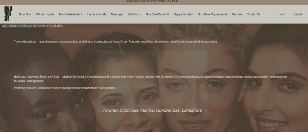 Royal York Spa provides services as the best botox clinic in Toronto.