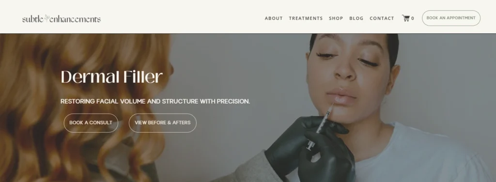 Subtle enhancements known as the best dermal fillers clinic in Toronto.