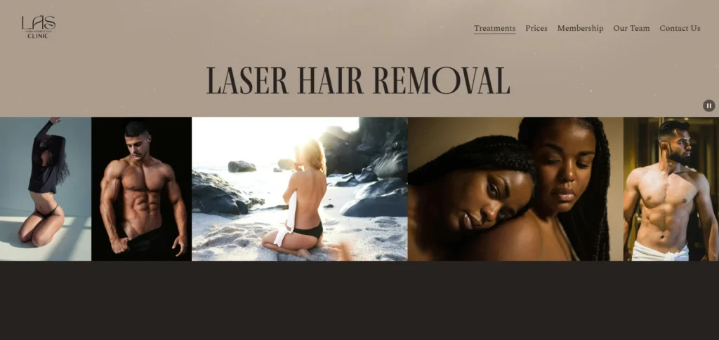 LAS Clinic offers safer laser hair removal Etobicoke, Toronto for any skin tone.