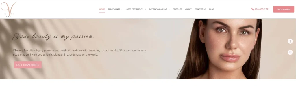 VBeauty Medical Spa offers expert care for Botox Toronto Yorkville.