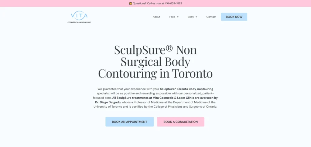 Vite Med Laser Clinic body contouring clinics Toronto