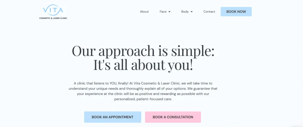 Vite Med Laser Clinic body contouring clinics Toronto.