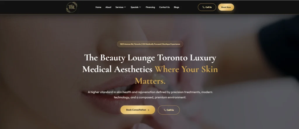 Botox cost in Toronto at The Beauty Lounge.