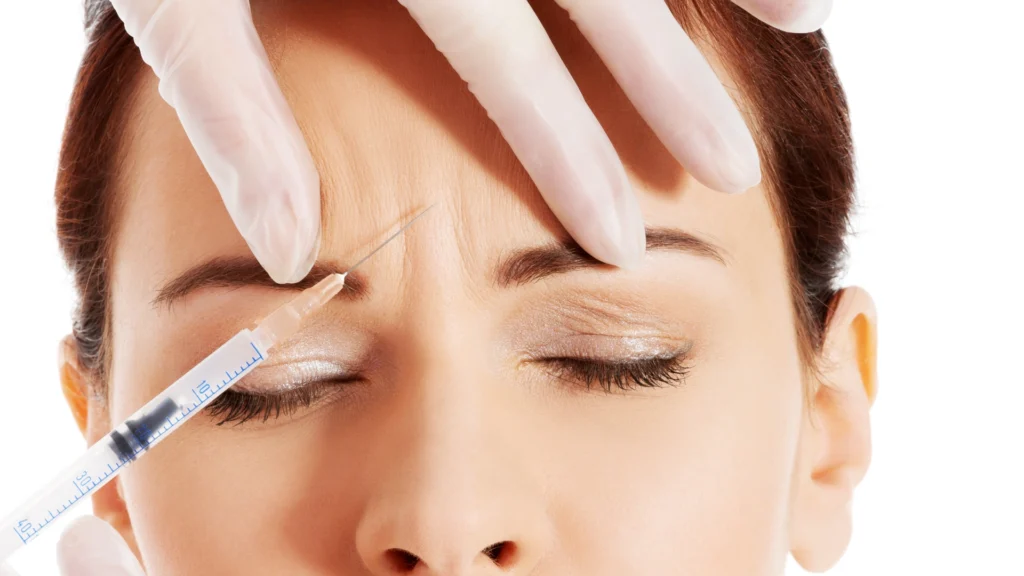 Frown lines and glabellar lines botox cost in Toronto.