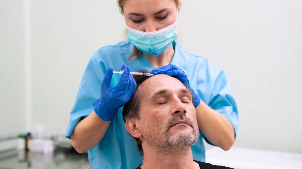 Mesotherapy for hair cost Toronto related hair growth and follicle activation.