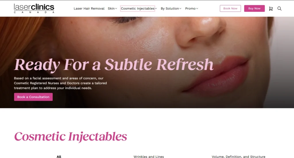 Choose Laser clinics Canada as one of the best botox clinics Downtown Toronto.
