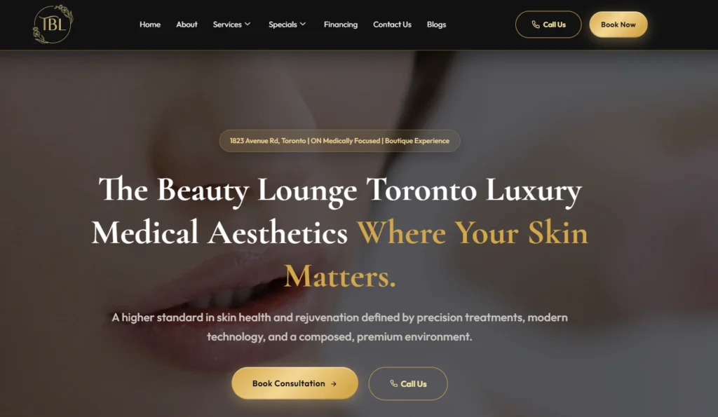 Best botox downtown Toronto services offered at The Beauty Lounge Toronto.