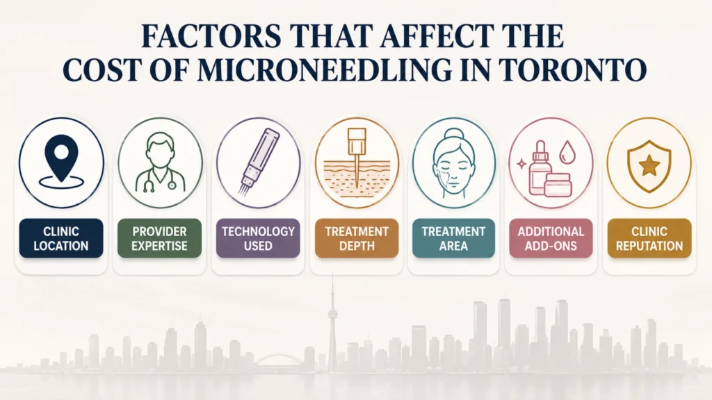 Factors that affect the cost of microneedling Toronto.