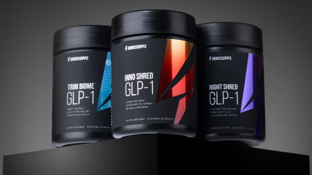 Inno Shreds GLP 1 and lipolysis drugs for weight management support.