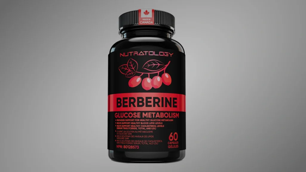 Nutratology Berberine Supplement supports wellness goals alongside lipolysis supplements.
