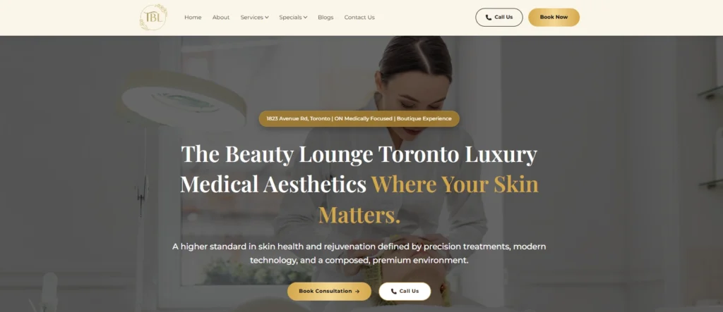 CJC-1295 Ipamorelin lipolysis at The Beauty Lounge Toronto.