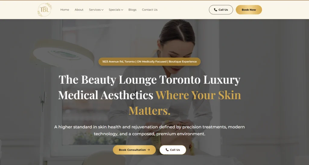 Laser lipolysis treatment at The Beauty Lounger Toronto.