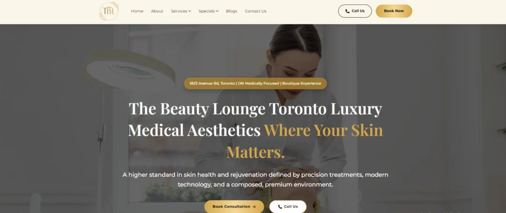 Lipolysis activation at The Beauty Lounge Toronto.