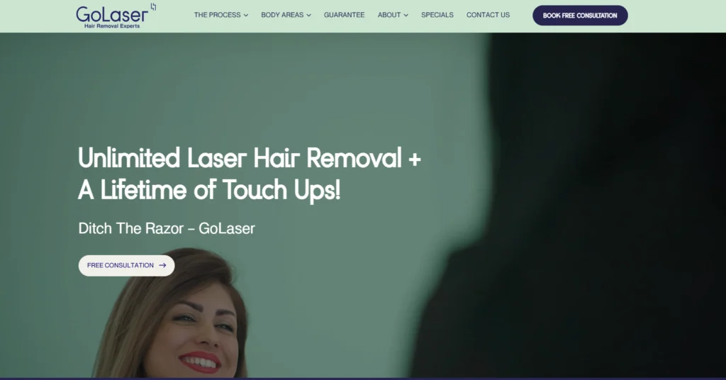 Go Laser - one of the facial laser hair removal clinics in Toronto.