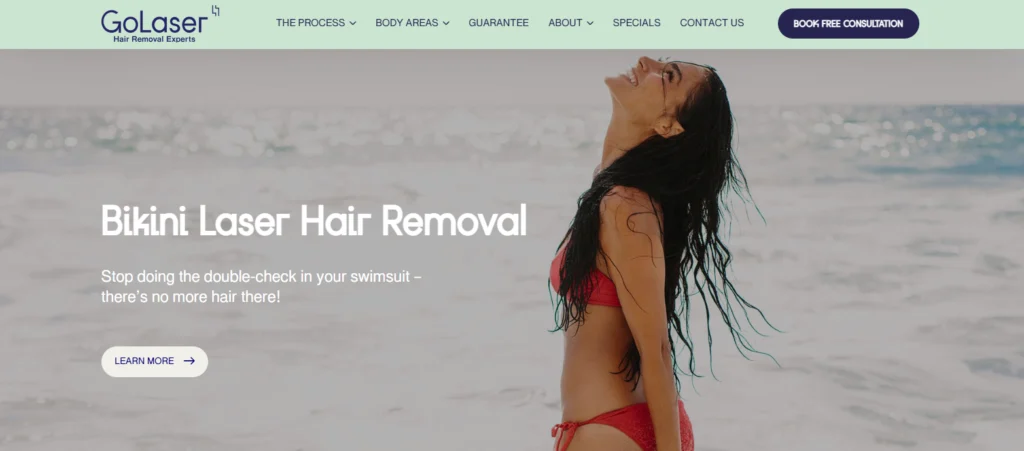 GoLaser - bikini laser hair removal clinics in Toronto.