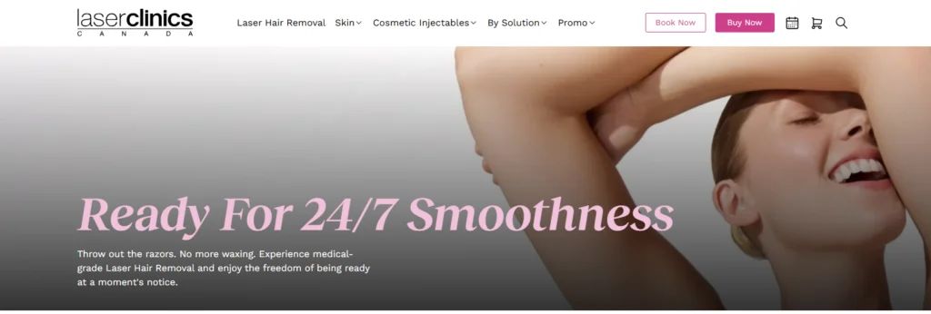 Laser Clinics Canada - bikini area laser hair removal clinics in Toronto.