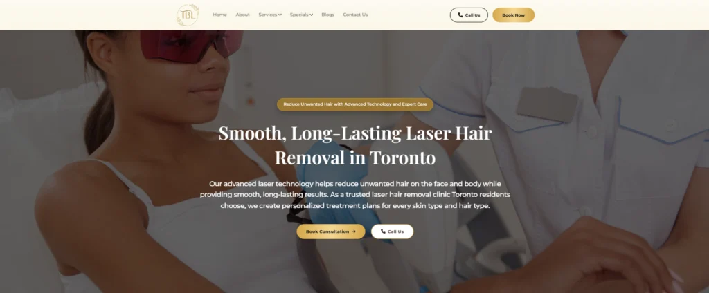 The Beauty Lounge Toronto - one of the best bikini laser hair removal clinics in Toronto.
