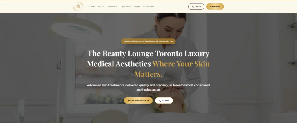 The Beauty Lounge Toronto - laser hair removal clinics near Avenue Road in Toronto.