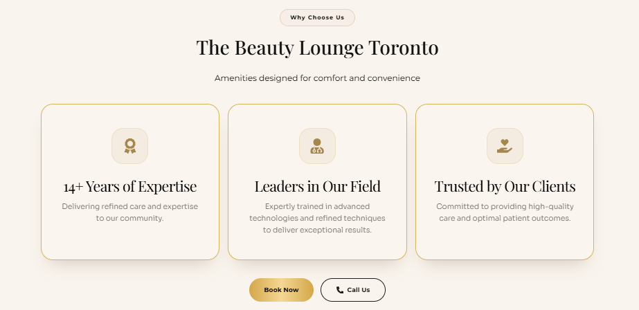 The Beauty Lounge Toronto - laser hair removal specialists in Toronto.